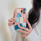 Art Plaster Painting Phone Case For iPhone 12(Bright Color) - 7