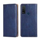 For TCL 20 R 5G / Bremen / 20 AX 5G Gloss Oil Solid Color Magnetic Leather Phone Case(Blue) - 1