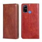 For DOOGEE X96 Pro Gloss Oil Solid Color Magnetic Leather Phone Case(Brown) - 1