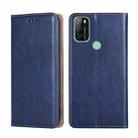 For Blackview A70 Gloss Oil Solid Color Magnetic Leather Phone Case(Blue) - 1