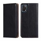 For UMIDIGI A11 Gloss Oil Solid Color Magnetic Leather Phone Case(Black) - 1