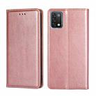 For UMIDIGI A11 Gloss Oil Solid Color Magnetic Leather Phone Case(Rose Gold) - 1