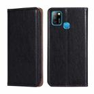 For Infinix Hot 10 Lite / Smart 5 X657 Gloss Oil Solid Color Magnetic Leather Phone Case(Black) - 1