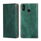 For Infinix Smart 4 X653 Gloss Oil Solid Color Magnetic Leather Phone Case(Green) - 1