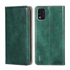 For Itel A48 Gloss Oil Solid Color Magnetic Leather Phone Case(Green) - 1