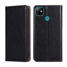 For Itel Vision 1 Gloss Oil Solid Color Magnetic Leather Phone Case(Black) - 1