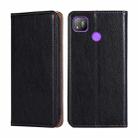 For Tecno Pop 4 Gloss Oil Solid Color Magnetic Leather Phone Case(Black) - 1