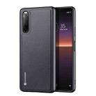 For Sony Xperia 10 IV DUX DUCIS Fino Series PU + TPU Phone Case(Black) - 1