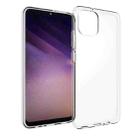 For Samsung Galaxy A03 164mm Waterproof Texture TPU Phone Case(Transparent) - 1