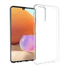For Samsung Galaxy A13 4G Waterproof Texture TPU Phone Case(Transparent) - 1