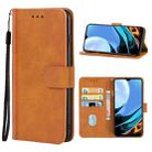 For Xiaomi Redmi 9T Leather Phone Case(Brown) - 1