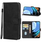 For Xiaomi Redmi 9T Leather Phone Case(Black) - 1