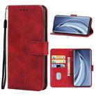 For Xiaomi Mi 10 Pro 5G Leather Phone Case(Red) - 1