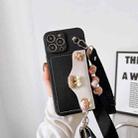 For iPhone 11 Pro TPU One-Shoulder Shockproof Phone Case (Black) - 1
