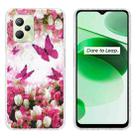 For OPPO Realme C35 2.0mm Airbag Shockproof TPU Phone Case(Dancing Butterflies) - 1