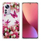 For Xiaomi 12 Pro 2.0mm Airbag Shockproof TPU Phone Case(Dancing Butterflies) - 1