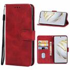 For Huawei nova 10 Leather Phone Case(Red) - 1