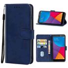 For Itel P13 Leather Phone Case(Blue) - 1