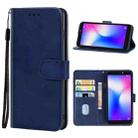 For Tecno Pop 2 Power Leather Phone Case(Blue) - 1