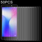 50 PCS 0.26mm 9H 2.5D Tempered Glass Film For Tecno Pop 2 Power - 1