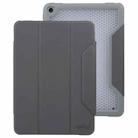 For iPad 10.2 / iPad Pro 10.5 Mutural Yagao Series PC Horizontal Flip Leather Tablet Case(Grey) - 1