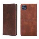 For Motorola Moto G50 5G Cow Texture Magnetic Horizontal Flip Leather Phone Case(Dark Brown) - 1