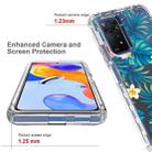 For Xiaomi Redmi Note 11 Pro PC+TPU Transparent Painted Phone Case(Banana Leaf) - 6