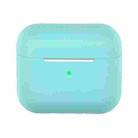 Wireless Earphone Silicone Protective Case For AirPods 3(Mint Green) - 1