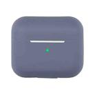 Wireless Earphone Silicone Protective Case For AirPods 3(Lavender Grey) - 1