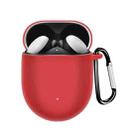 For Google Pixel Buds 2 Wireless Earphone Silicone Protective Case(Red) - 1