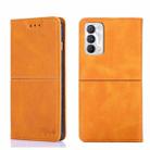 For OPPO Realme GT Explorer Maste/Realme GT Master/Realme Q3 Pro Carnival Cow Texture Magnetic Horizontal Flip Leather Phone Case(Light Brown) - 1