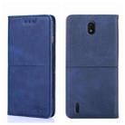 For Nokia C01 Plus/C1 2nd Editon Cow Texture Magnetic Horizontal Flip Leather Phone Case(Blue) - 1