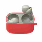 For Sony WF-1000XM4 Wireless Earphone Silicone Protective Case(Red) - 1