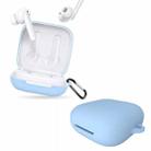 For OPPO Enco W51 Wireless Earphone Silicone Protective Case(Sky Blue) - 1