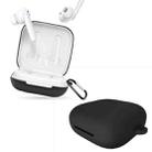 For OPPO Enco W51 Wireless Earphone Silicone Protective Case(Black) - 1