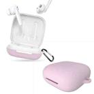 For OPPO Enco W51 Wireless Earphone Silicone Protective Case(Pink) - 1