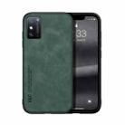 For Honor X10 Max 5G Skin Feel Magnetic Leather Back Phone Case(Green) - 1