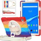 For Lenovo Tab M10 Plus 10.6 3rd Gen 2022 Silicone + PC Protective Tablet Case(Colorful Red) - 1