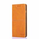 For Samsung Galaxy M12/F12 Cow Texture Magnetic Horizontal Flip Leather Phone Case(Light Brown) - 2