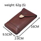 For 5.4 Inch or Below Smartphones Mobile Phone Universal Fanny Pack Leisure Sports Phone Case(Brown) - 5