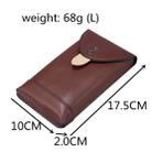 For 5.7 Inch or Below Smartphones Mobile Phone Universal Fanny Pack Leisure Sports Phone Case(Brown) - 5
