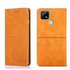 For TCL C21 Cow Texture Magnetic Horizontal Flip Leather Phone Case(Light Brown) - 1