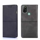 For Blackview A70 Cow Texture Magnetic Horizontal Flip Leather Phone Case(Black) - 1