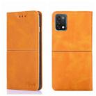 For UMIDIGI A11 Cow Texture Magnetic Horizontal Flip Leather Phone Case(Light Brown) - 1