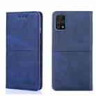 For UMIDIGI A11 Pro Max Cow Texture Magnetic Horizontal Flip Leather Phone Case(Blue) - 1