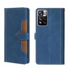 For Xiaomi Redmi Note 11 Pro 5G / Pro Plus 5G Skin Feel Magnetic Buckle Leather Phone Case(Blue) - 1