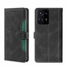 For Xiaomi Mix 4 Skin Feel Magnetic Buckle Leather Phone Case(Black) - 1
