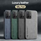 For Xiaomi Mi 11 Ultra Skin Feel Magnetic Leather Back Phone Case(Blue) - 7
