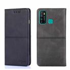 For Infinix Hot 9/Note 7 Lite X655C Cow Texture Magnetic Horizontal Flip Leather Phone Case(Black) - 1