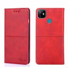 For Itel Vision 1 Cow Texture Magnetic Horizontal Flip Leather Phone Case(Red) - 1